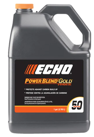 ECHO PowerBlend Gold 2-Cycle Engine Oil 1 Gal/50 Gallon Mix 6450050G