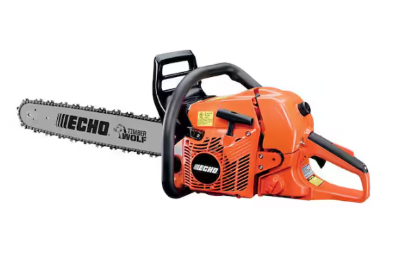 ECHO 24 in. 59.8 cc Gas 2-Stroke Rear Handle Timber Wolf Chainsaw CS59024