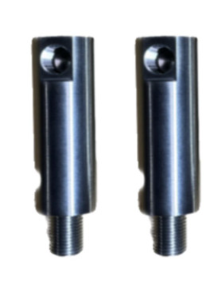 Whisper Wash Stainless Steel Ends Only (pair)