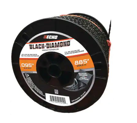 ECHO Black Diamond 0.095 in. x 885 ft. Medium Trimmer Line Spool 330095073