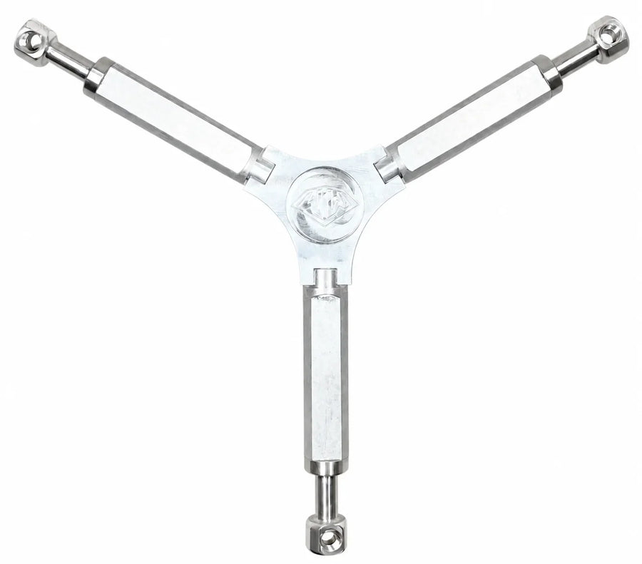 Stainless steel Y-shaped softwash tool for pressure washing equipment