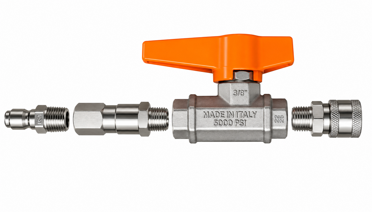 Ball Valve Swivel Combo