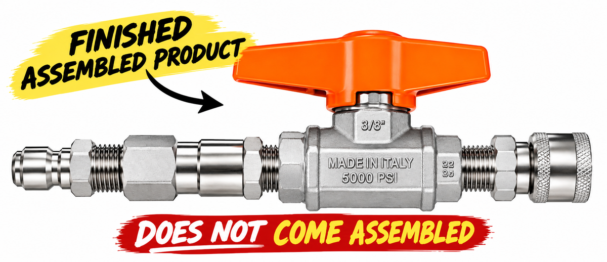 Ball Valve Swivel Combo
