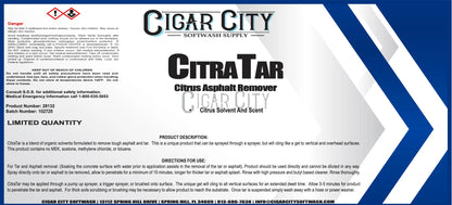 CitraTar – Citrus Solvent Asphalt Remover | Heavy-Duty Degreaser ITD