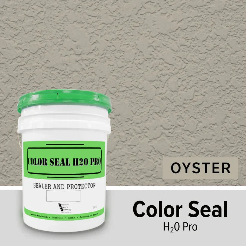 Color Seal H2O Pro sealer and protector in Oyster shade for softwash surface treatment
