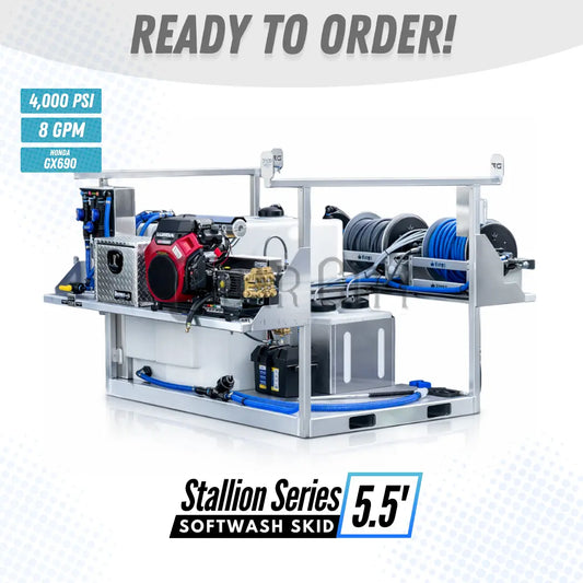 DIY - The Stallion 5.5' Pressure & Soft Washing Truck Bed Skid Cigarcity Softwash