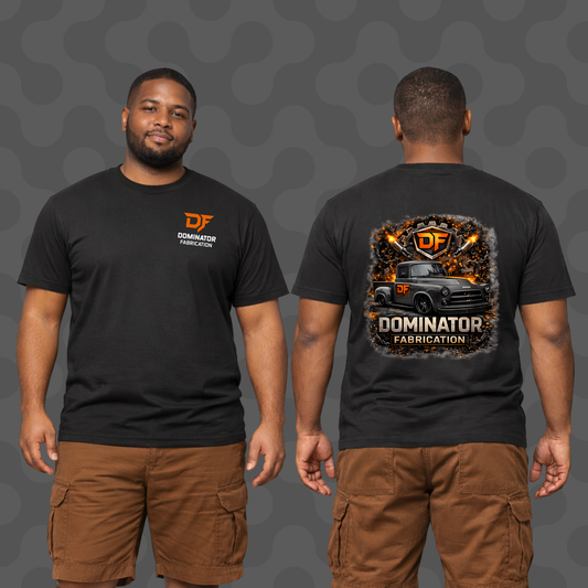 Dominator Fabrication T-Shirt – Shop Truck Edition