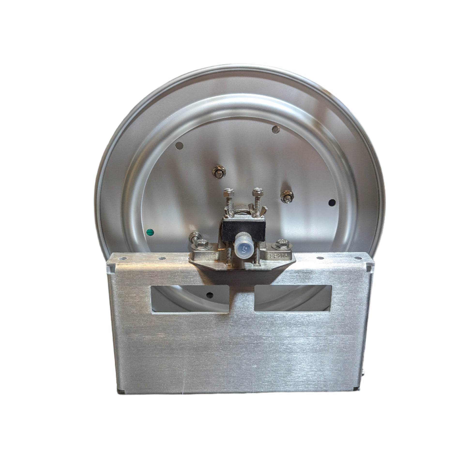 12" Dominator Manual, 1/2" Stainless Manifold Cigar City Hose Reel - Cigarcity Softwash