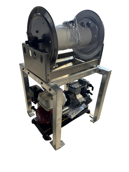 DF - Gas Roof Pump Hose Reel Stand