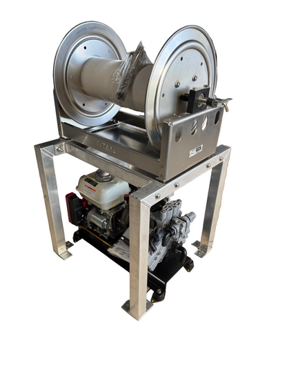 DF - Gas Roof Pump Hose Reel Stand