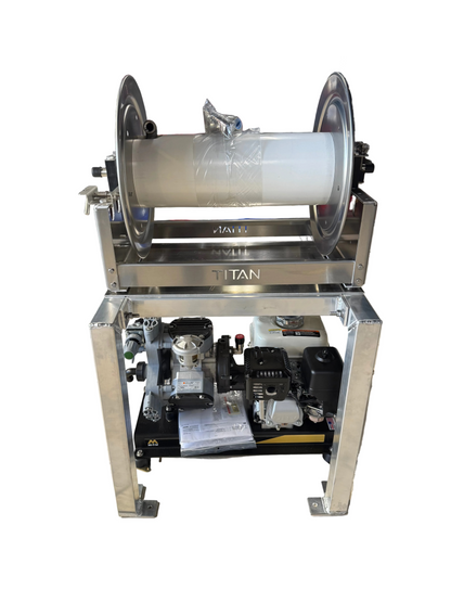 DF - Gas Roof Pump Hose Reel Stand