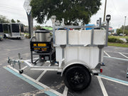 *IN STOCK* - The Nano 4x8' Hot Water + Softwash Trailer