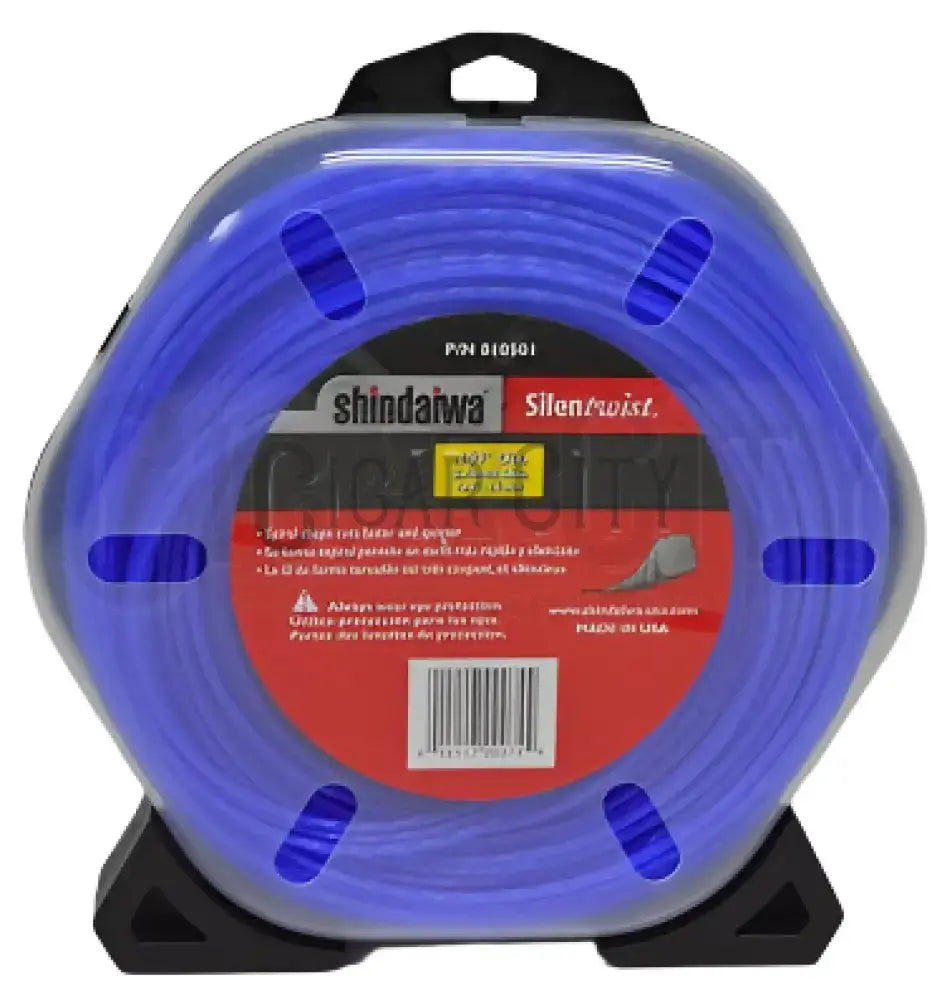 ECHO SilentWist Blue .105 1 lb Spool 810501 Lawn Equipment Cigarcity Softwash.