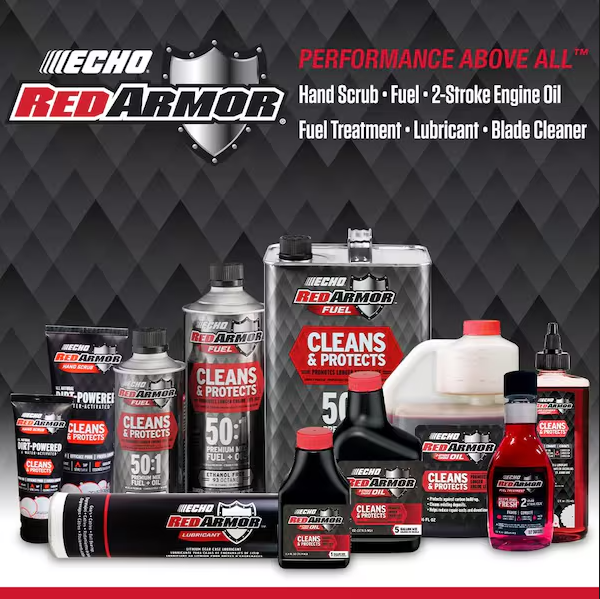 ECHO Red Armor 2-Cycle Engine Oil 1 Gal/50 Gallon Mix 6550050