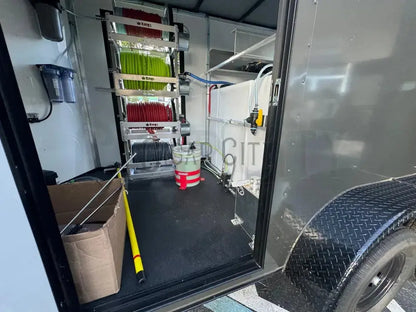 Enclosed 6x12 Pressure & Soft Washing Trailer and RODI Window Cleaning  Cigarcity Softwash.