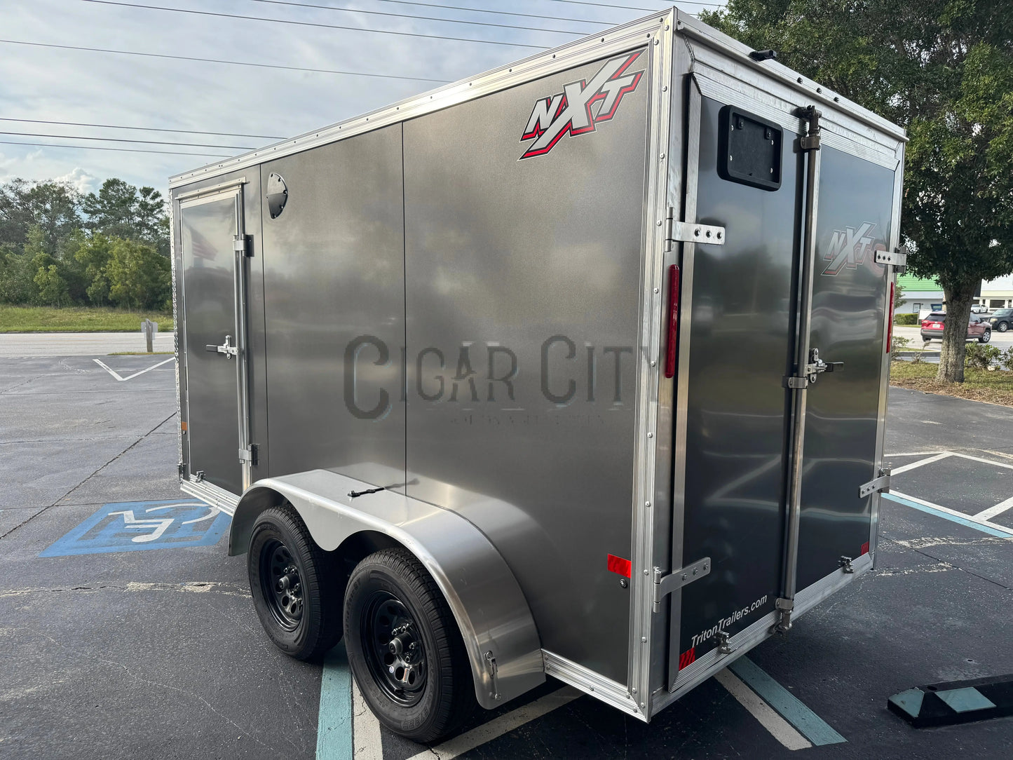 Enclosed 6x12 Pressure & Soft Washing Trailer with P40 Softwash Cigarcity Softwash
