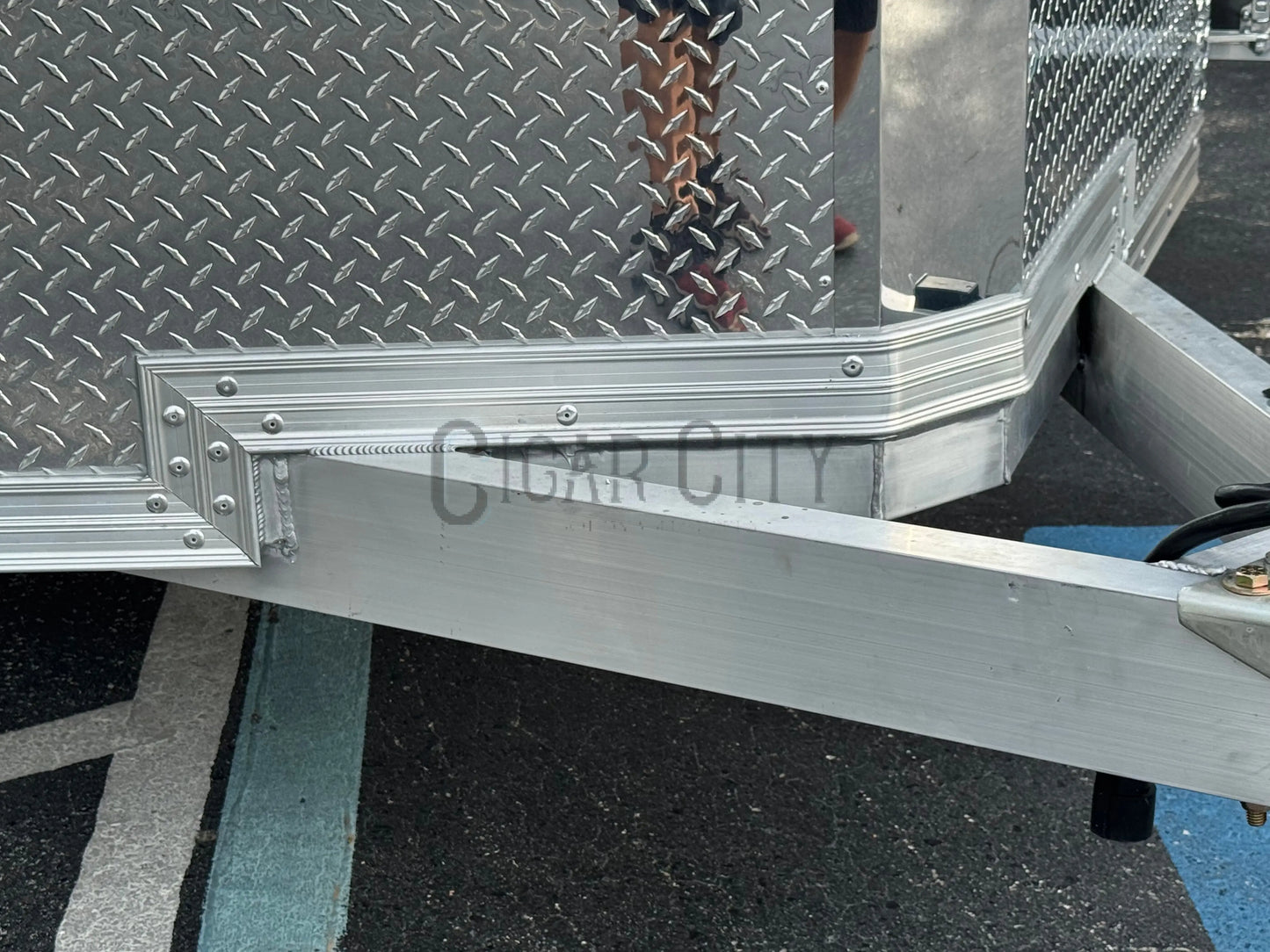 Enclosed 6x12 Pressure & Soft Washing Trailer with P40 Softwash Cigarcity Softwash
