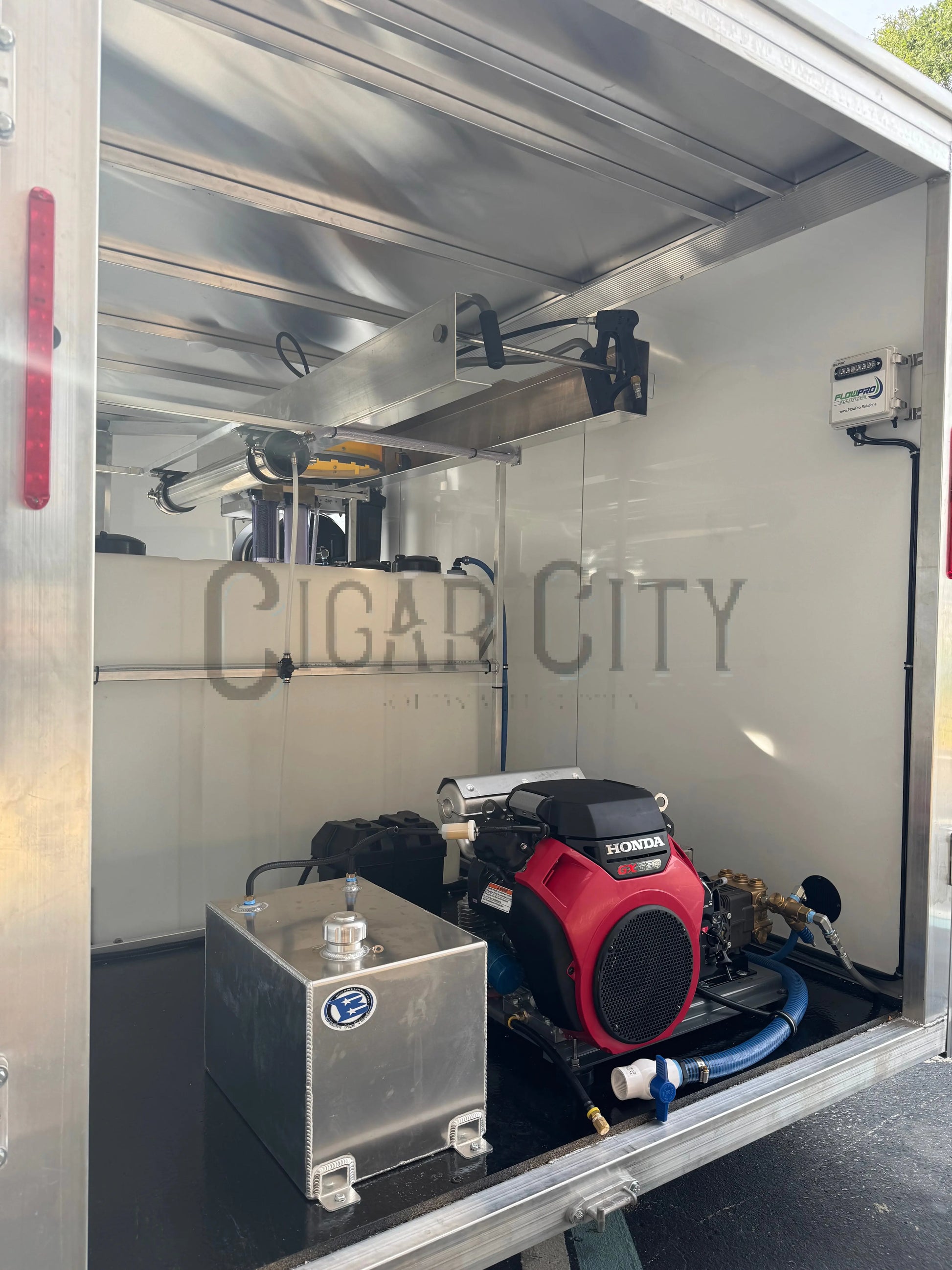 Enclosed 6x12 Pressure & Soft Washing Trailer with P40 Softwash (Copy) Cigarcity Softwash