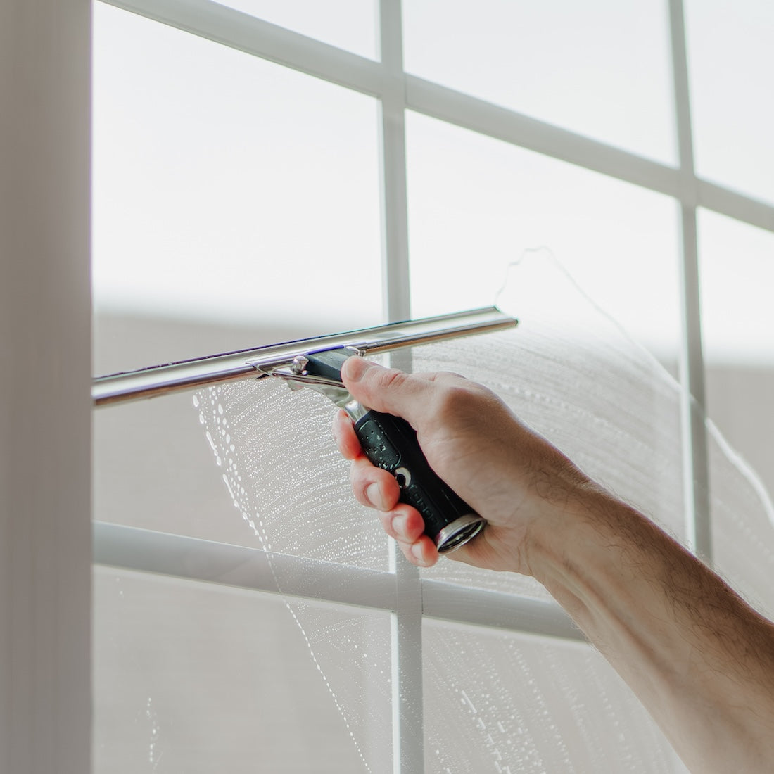 Ettore Aluminum Quick Release Squeegee Handle WindowCleaner.com