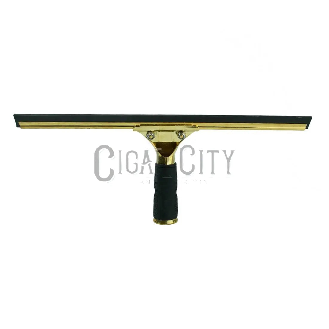 Ettore Complete Quick Release Brass with Rubber Grip Squeegee WindowCleaner.com