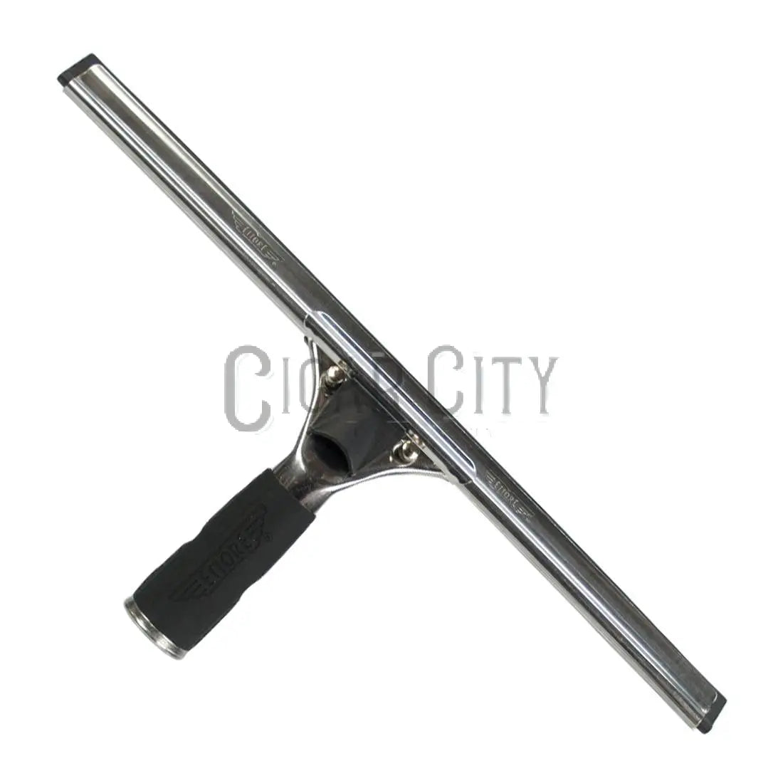 Ettore Complete Quick Release Stainless Steel with Rubber Grip Squeegee WindowCleaner.com