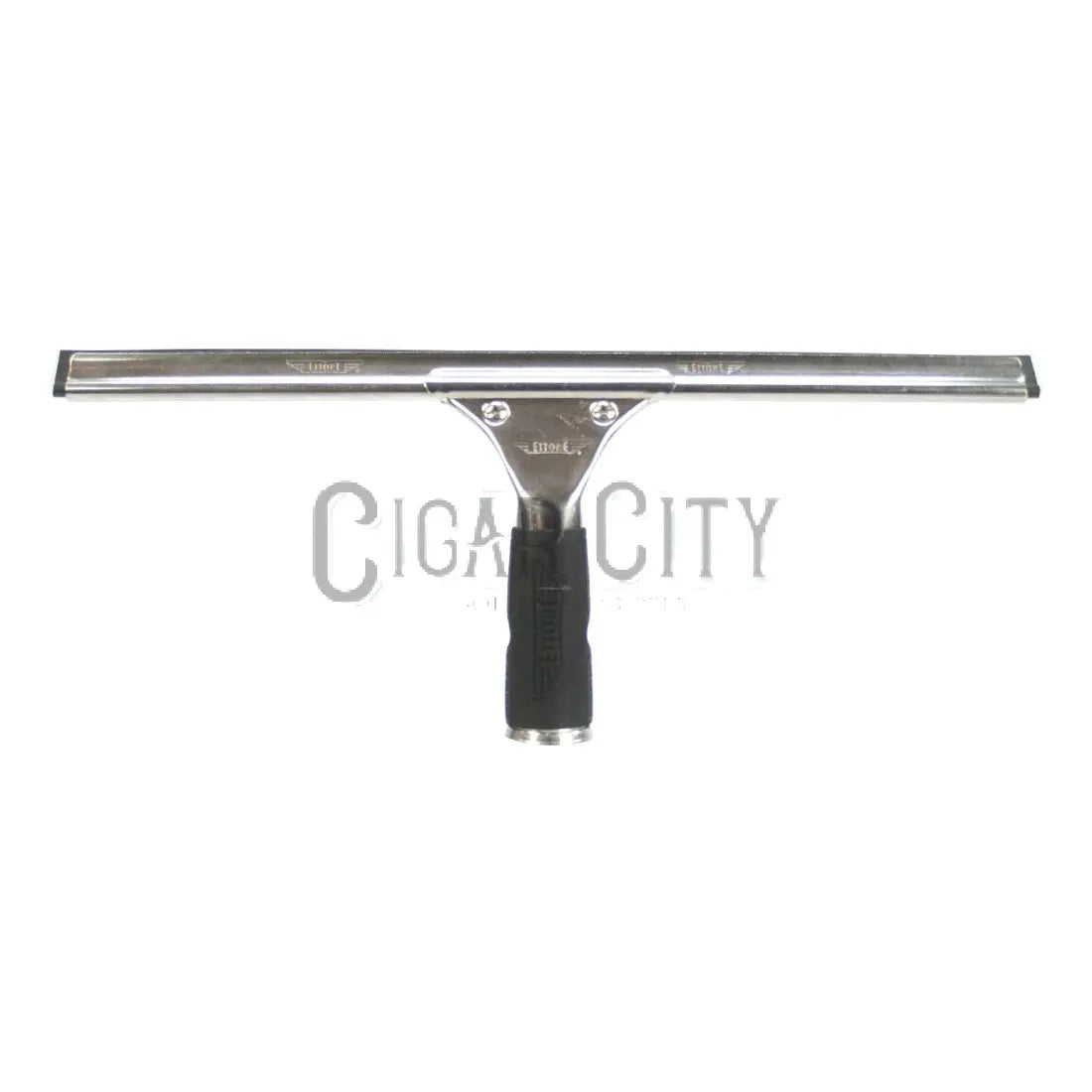 Ettore Complete Stainless Steel with Rubber Grip Squeegee WindowCleaner.com