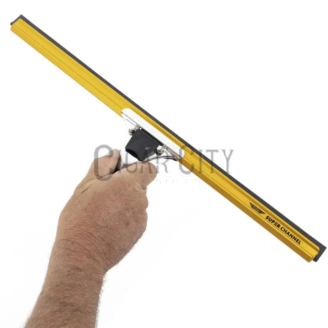 Ettore Complete Stainless Steel with Rubber Grip Super Squeegee WindowCleaner.com