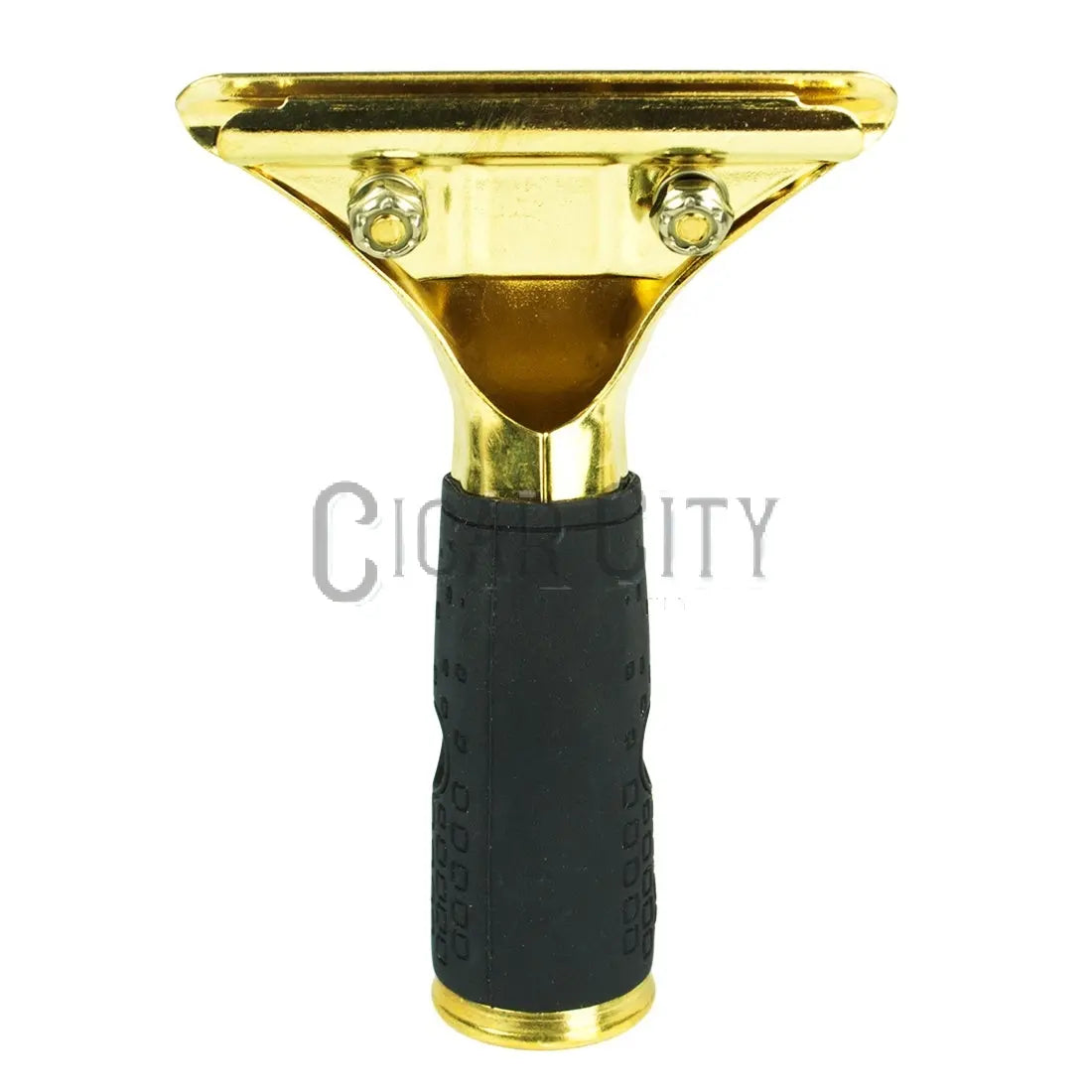 Ettore Master Brass Quick Release with Rubber Grip Squeegee Handle WindowCleaner.com
