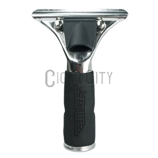 Ettore Quick Release Stainless Steel with Rubber Grip Squeegee Handle WindowCleaner.com