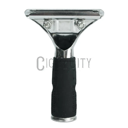Ettore Quick Release Stainless Steel with Rubber Grip Squeegee Handle WindowCleaner.com