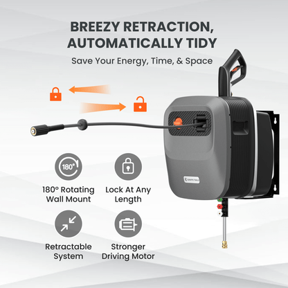 Grandfalls Retractable Pressure Washer G20 PRO