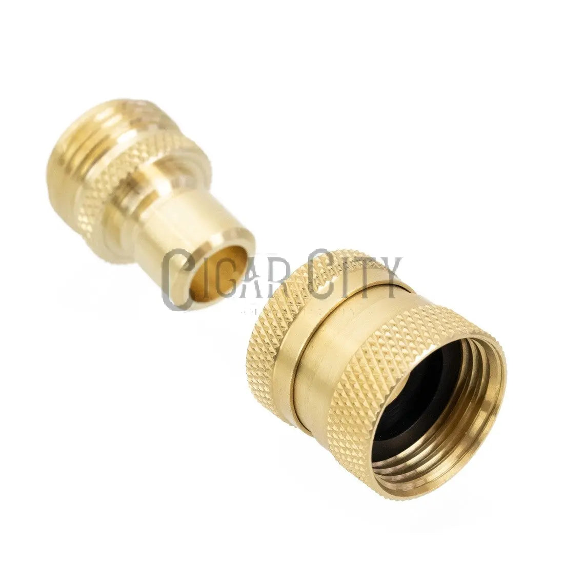 Garden Hose Quick Connect Male and Female Set - Brass WindowCleaner.com