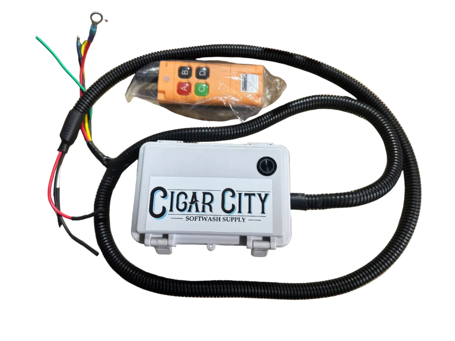 Remote Flush/Start/Stop System for P40 Gas Roof Pump / Pressure Washers – Compatible with Honda GX160, GX200, GX390,