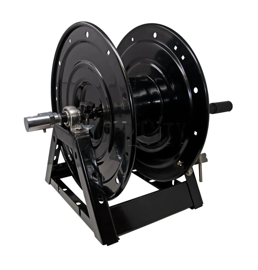 General Pump 12" A-Frame Hose Reel 3/8" x 150' – 5000 PSI DHRA50150 Barens