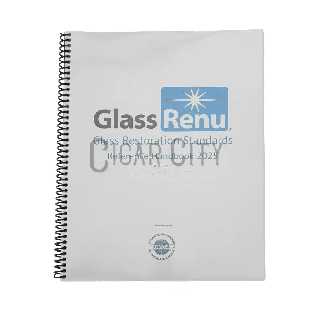 GlassRenu Glass Restoration Standards Reference Handbook 2025 WindowCleaner.com