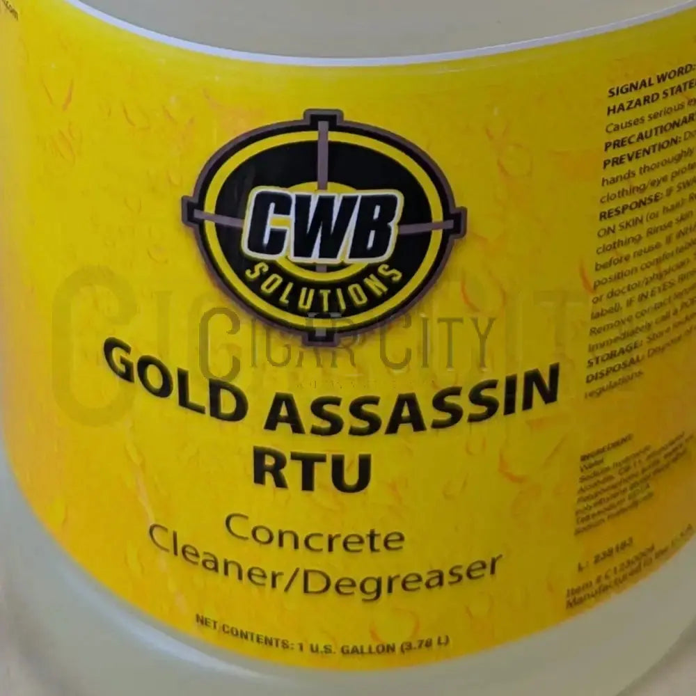 Gold Assassin Degreaser - 1 Gallon Chemicals