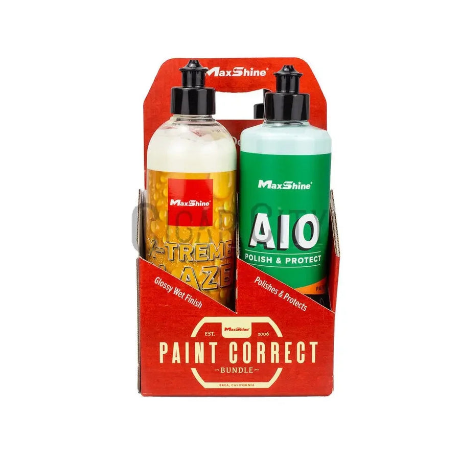 Grab N' Go Car Care Kit – Paint Correct | Complete Paint Correction Kit Maxshine