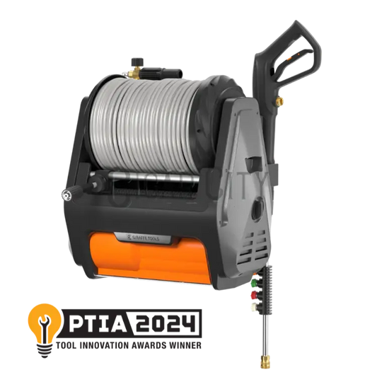 Grandfalls Retractable Pressure Washer PRO Giraffe Tools