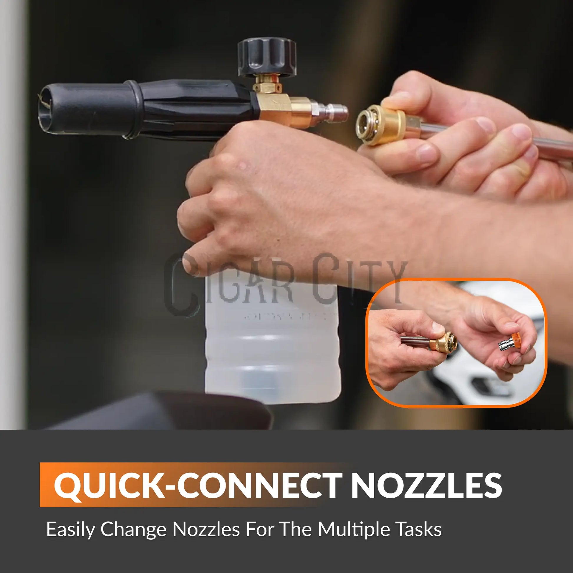Grandfalls Retractable Pressure Washer PRO Giraffe Tools