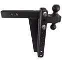 2.0″ Heavy Duty 12″ Drop/Rise Hitch – Bulletproof Hitches – Adjustable Dual Ball Mount