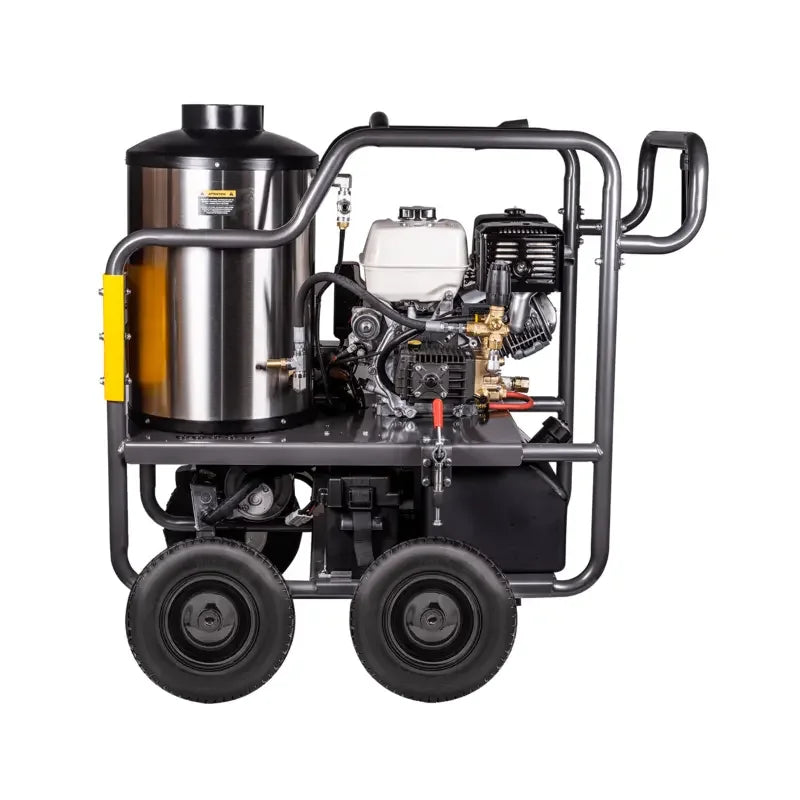 BE 4GPM@4000psi Hot Pressure Washer GX390 HW4013HC Pressure Washers Cigarcity Softwash.
