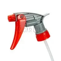 Heavy Duty Trigger Sprayer Head – 28/400 Red & Grey Chemical-Resistant Sprayer Maxshine