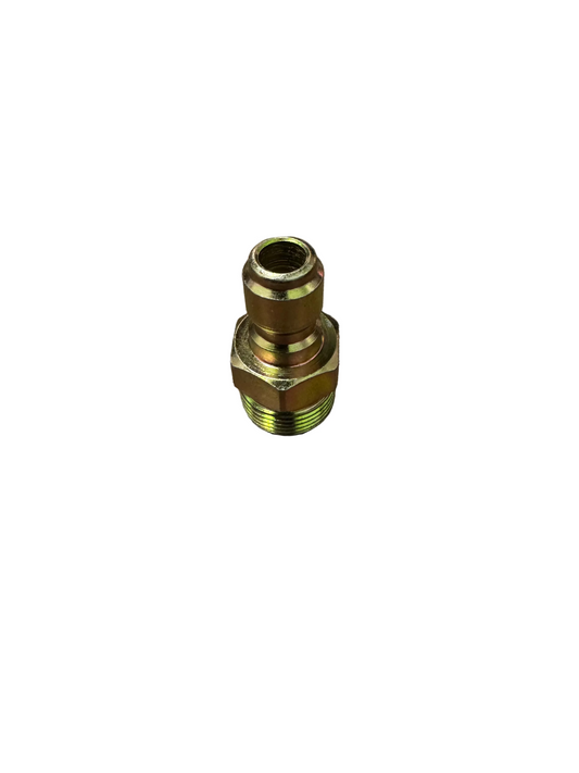 3/8″ QC Plug x M22 15mm Male – Brass
