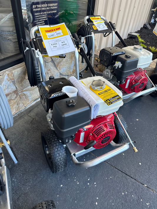 BE Scratch & Dent Honda GX390 w/ General EZ4040 Pump 4,200 PSI 4.2 GPM Pressure Washer - B4213HAGS (343485)