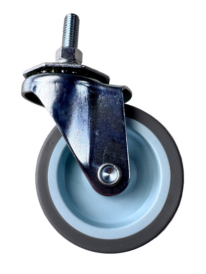 WW414 3 Inch All Gray Caster for Whisper Wash Mini, Mondo, and Hippo Surface Cleaners