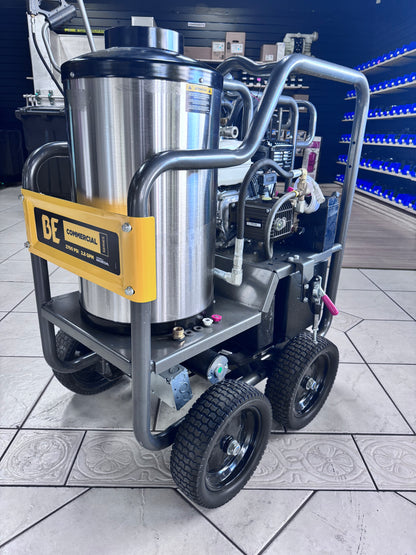BE Scratch & Dent Hot Cart Honda GX200 w/ General TP2530 Pump 3,000 PSI 3.0 GPM Pressure Washer - HW2765HG (179391)