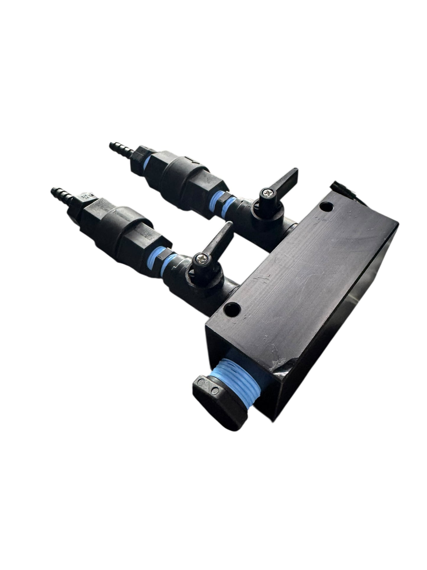 2-Port Downstream Soap Selector Injector Manifold – Dual Chemical Selector for Softwash & Pressure Washing