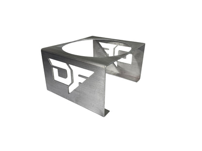 Dominator Fabrication 5 Gallon Bucket Holder – Heavy-Duty 3/16" Aluminum