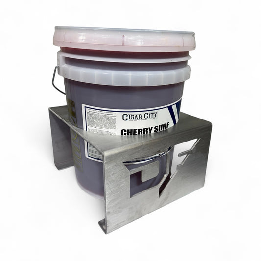 Dominator Fabrication 5 Gallon Bucket Holder – Heavy-Duty 3/16" Aluminum