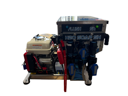 Honda Comet P40 Batch Bandit – Remote Proportioning & Automatic Flush Softwash System